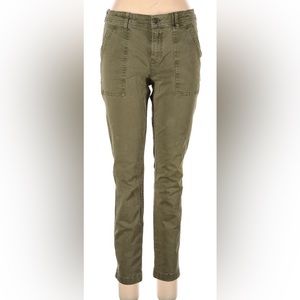 J. Crew slim leg, olive green cargo pants, size 29